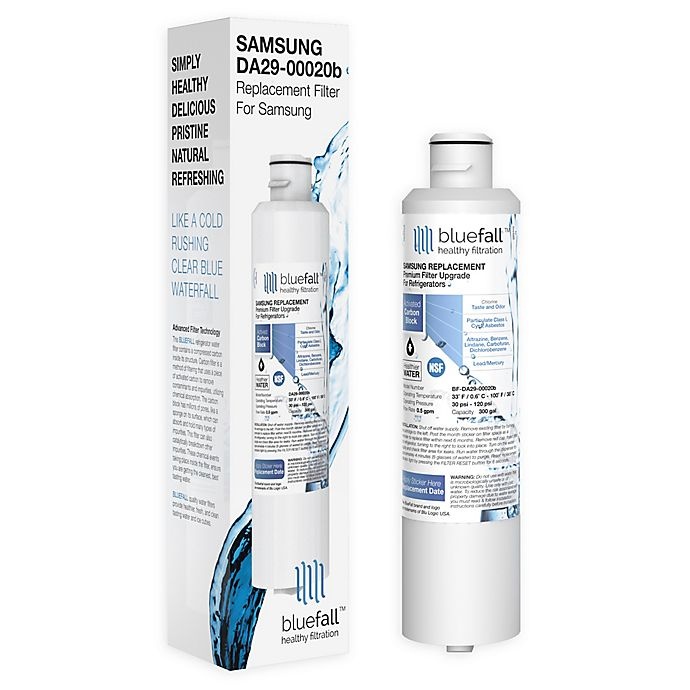 slide 1 of 1, Samsung DA29-00020B Compatible Refrigerator Water Filter by BlueFall, 1 ct