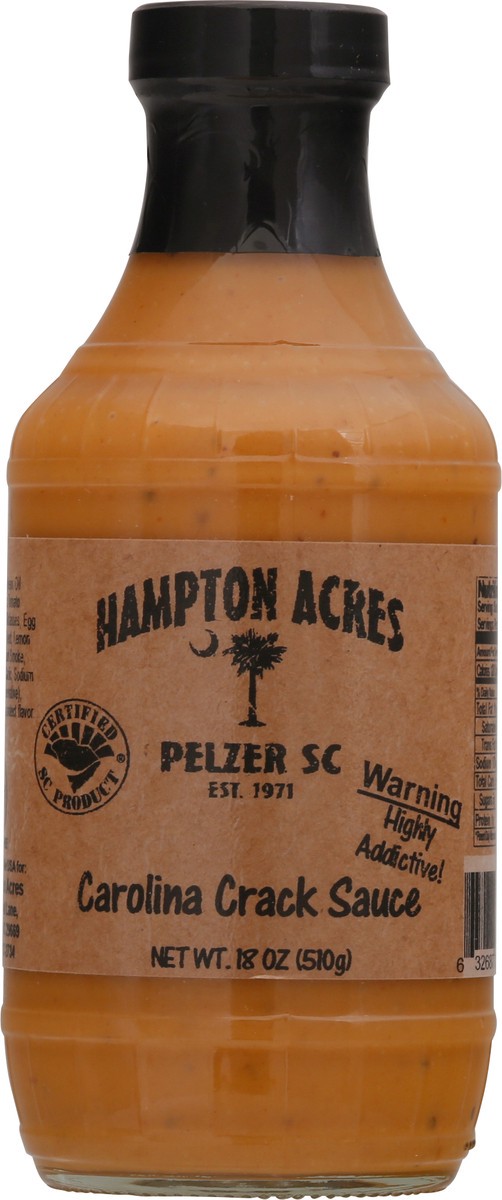 slide 8 of 9, Hampton Acres Carolina Crack Sauce 18 oz Bottle, 18 oz