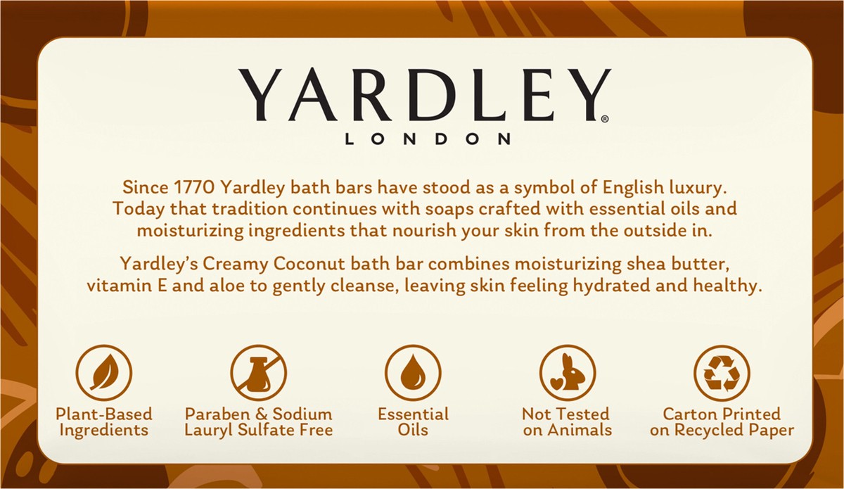 slide 2 of 7, Yardley London Yardley Creamy Coconut, 2 ct