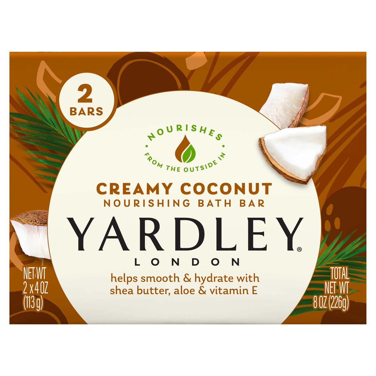slide 1 of 7, Yardley London Yardley Creamy Coconut, 2 ct