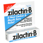 slide 1 of 1, Zilactin-B Mouth Sore Gel With Benzocaine, 0.25 oz