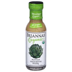 BRIANNAS Organic Real French Vinaigrette Dressing 10 fl oz