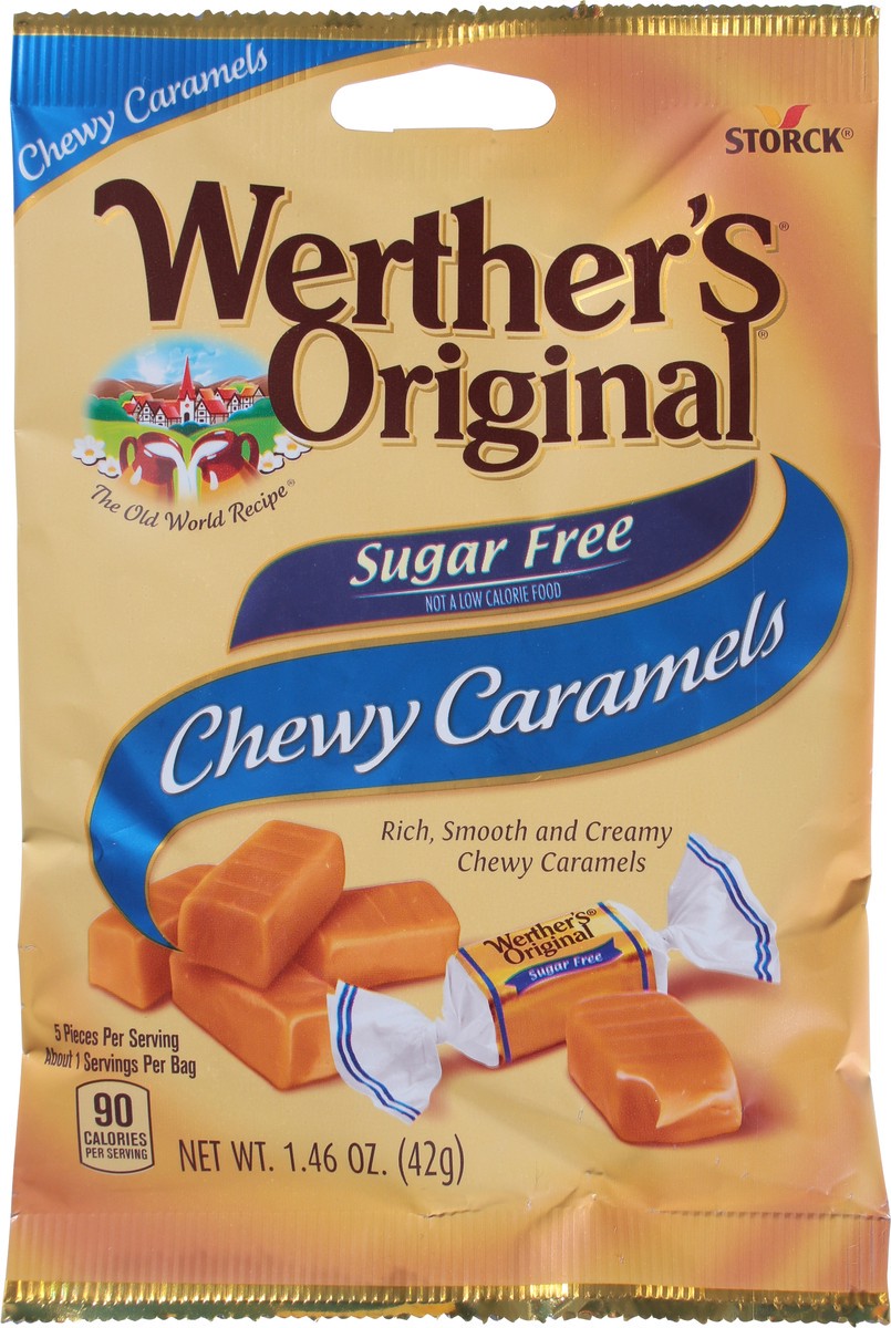 slide 6 of 9, Werther's Original Chewy Caramels 1.46 oz, 1.46 oz