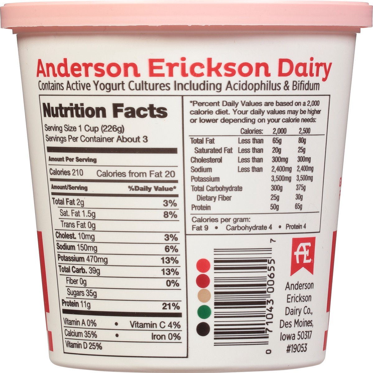 slide 3 of 9, Anderson Erickson Dairy Lowfat Cherry Vanilla Yogurt - 24 oz, 24 oz