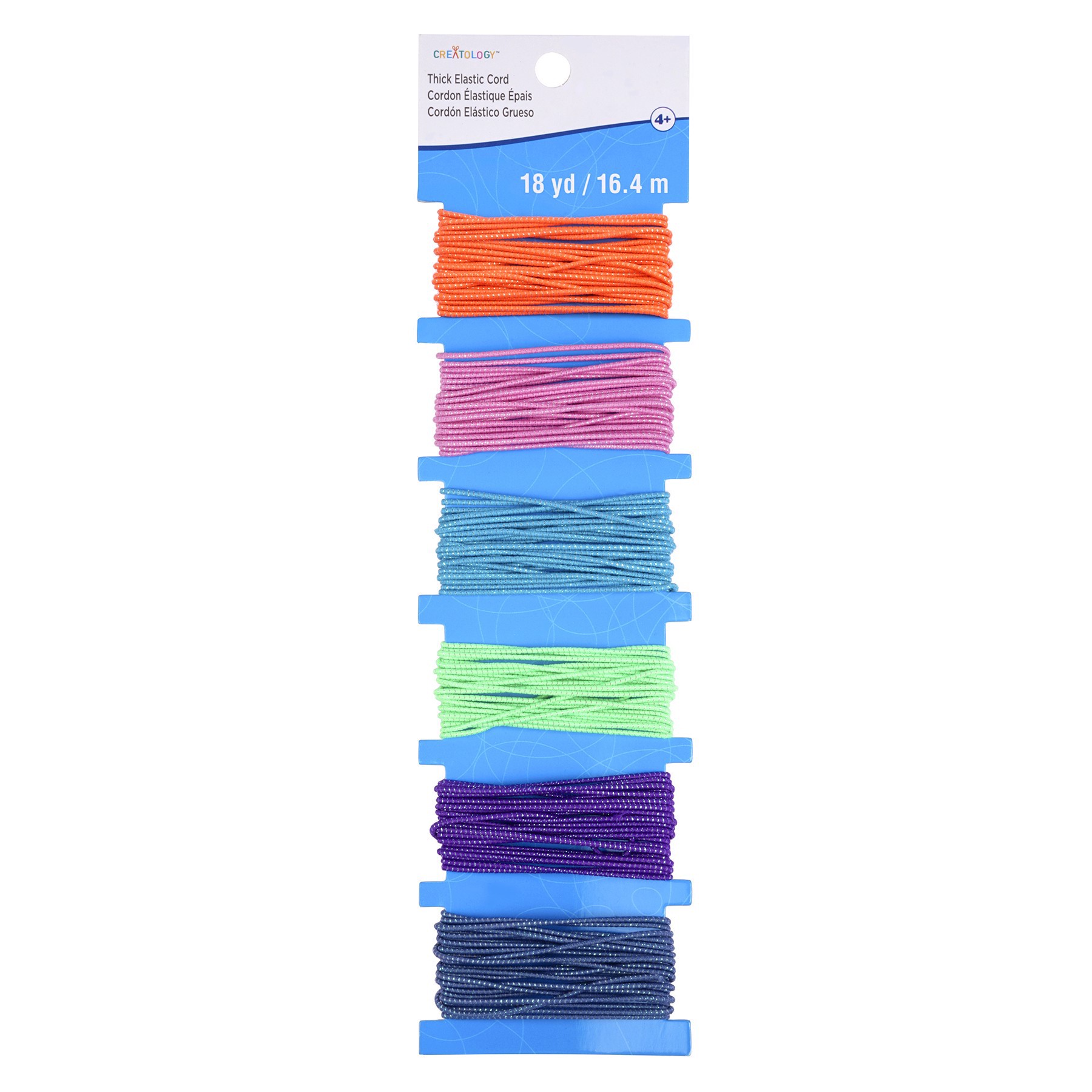 slide 2 of 3, Sparkle Elastic Cord Pack By Creatology, 18 yd
