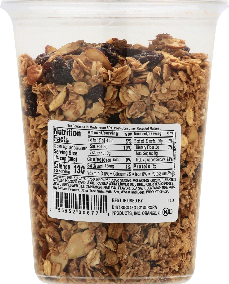 slide 10 of 13, Aurora Natural Brown Sugar Crunch Granola 14 oz, 14 oz