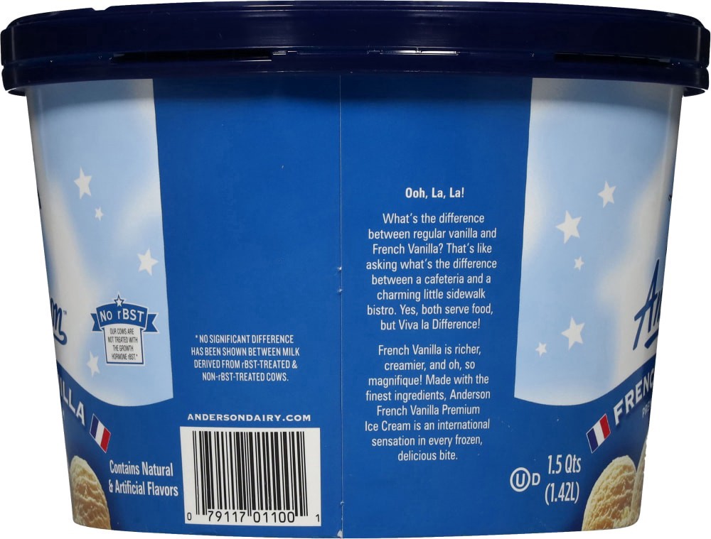 slide 3 of 5, Anderson Dairy Prem French Van, 1 ct