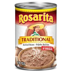Rosarita Traditional Refried Beans 16 oz