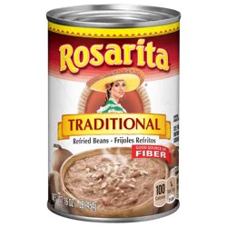 Rosarita Traditional Refried Beans 16 oz