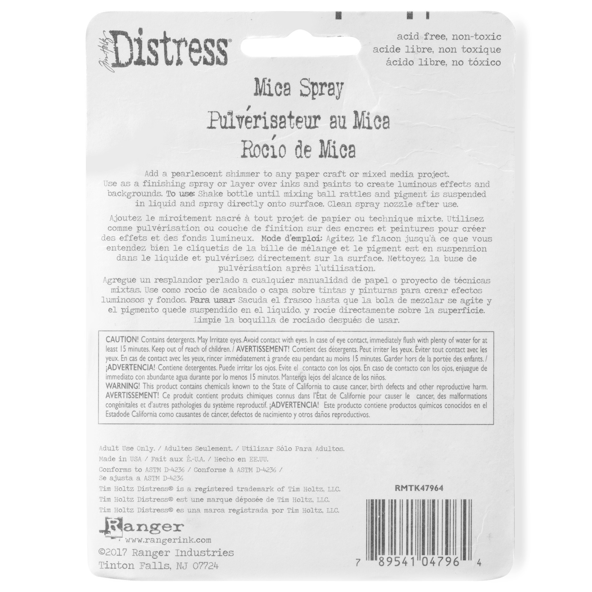 slide 5 of 6, Tim Holtz Distress Mica Spray Set, 1 fl oz