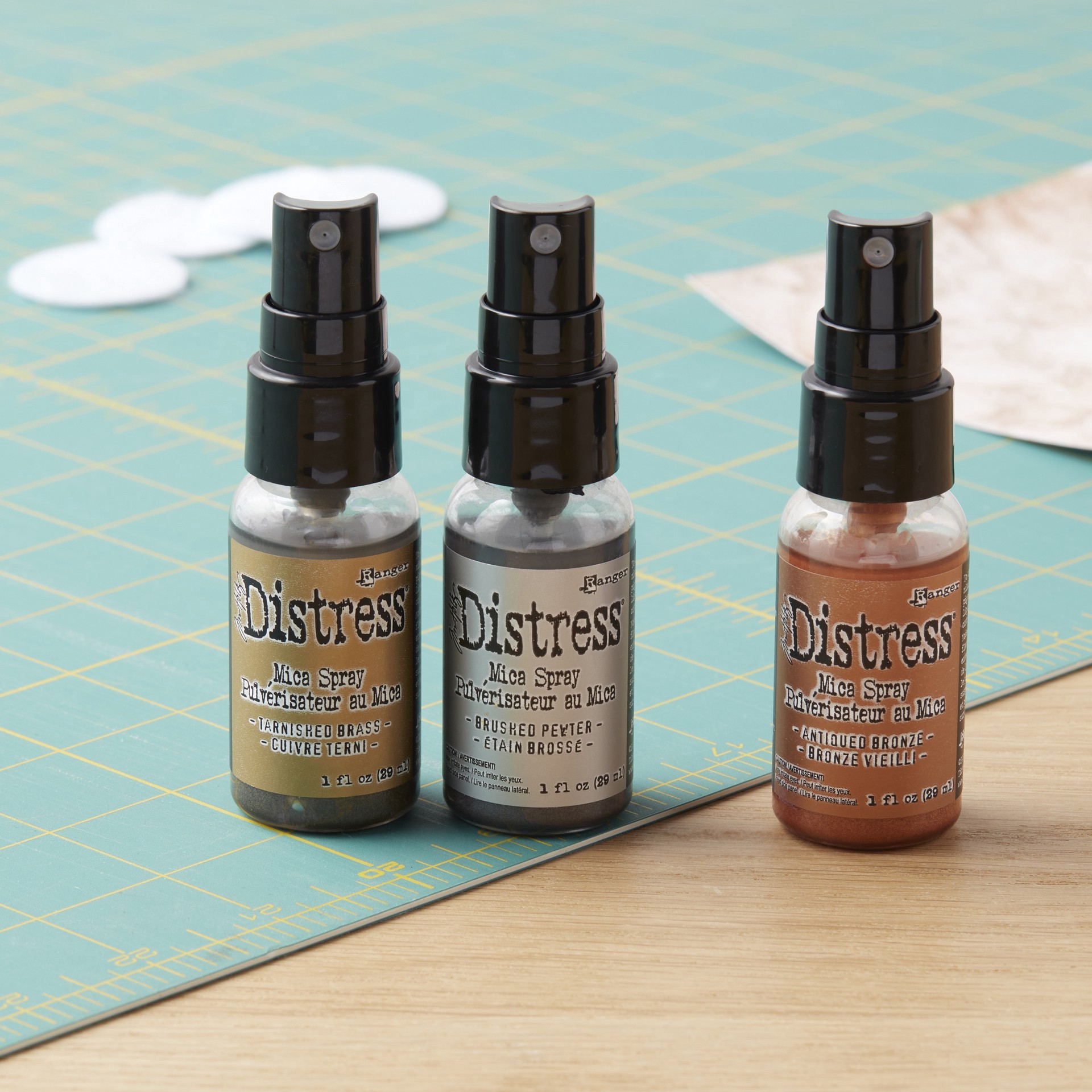 slide 3 of 6, Tim Holtz Distress Mica Spray Set, 1 fl oz