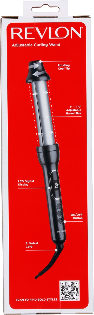 slide 5 of 9, Revlon Mix Curler 2 in 1 Styler Adjustable Curling Wand 1 ea, 1 ct