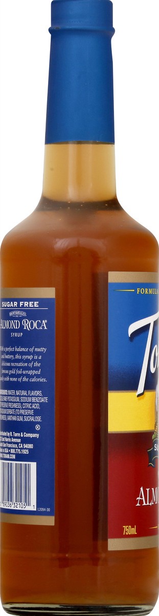 slide 13 of 13, Torani Sugar Free Syrup 25.4 oz, 25.4 fl oz