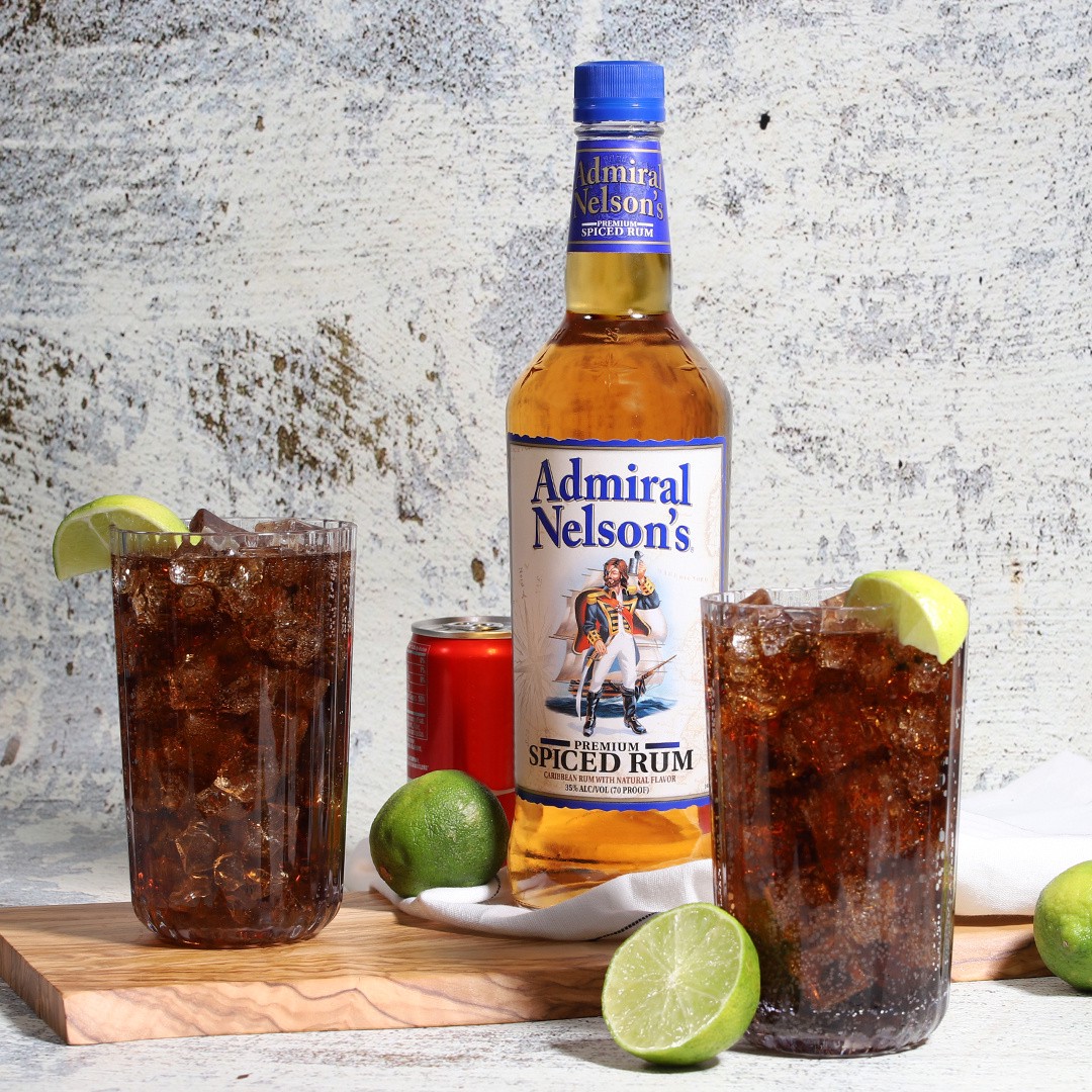 slide 2 of 3, Admiral Nelson's Spice 101 Rum, 750 ml