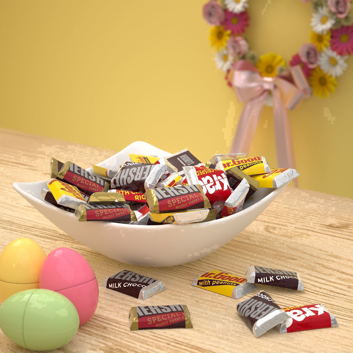 slide 7 of 63, Hershey's Miniatures Assorted Chocolate Candy Party Pack, 35.9 oz, 35.9 oz