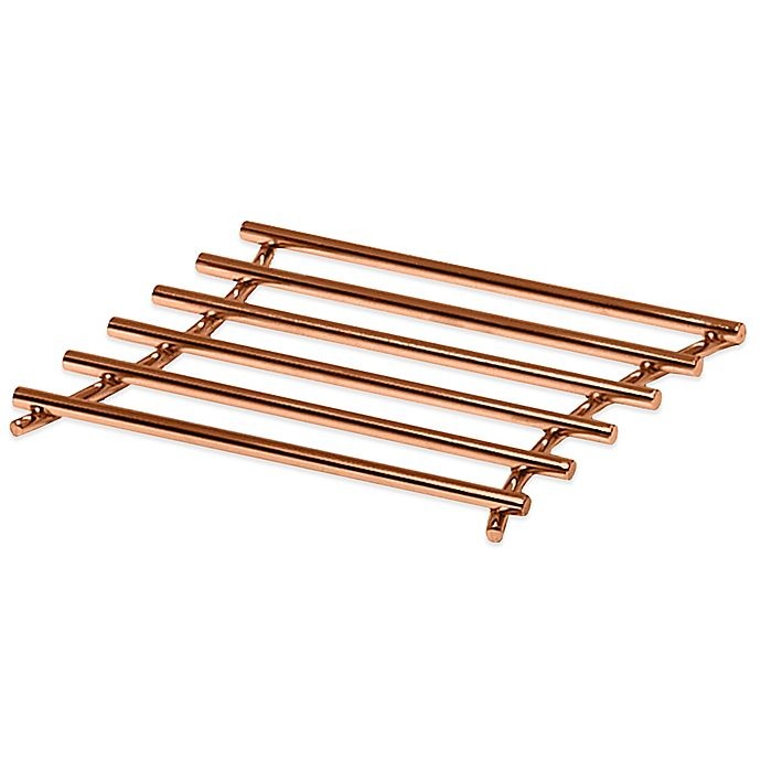 slide 1 of 1, Spectrum Euro Square Trivet - Copper, 1 ct