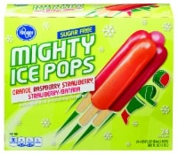 slide 1 of 1, Kroger Sugar Free Mighty Ice Pops Variety Pack, 24 ct; 1.65 fl oz