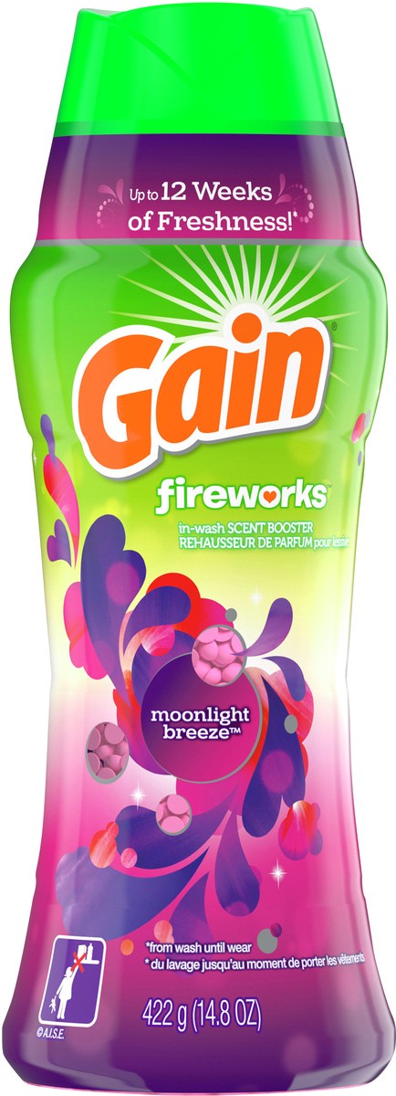 slide 1 of 7, Gain Fireworks Fabric Enhancer, 14.8 oz