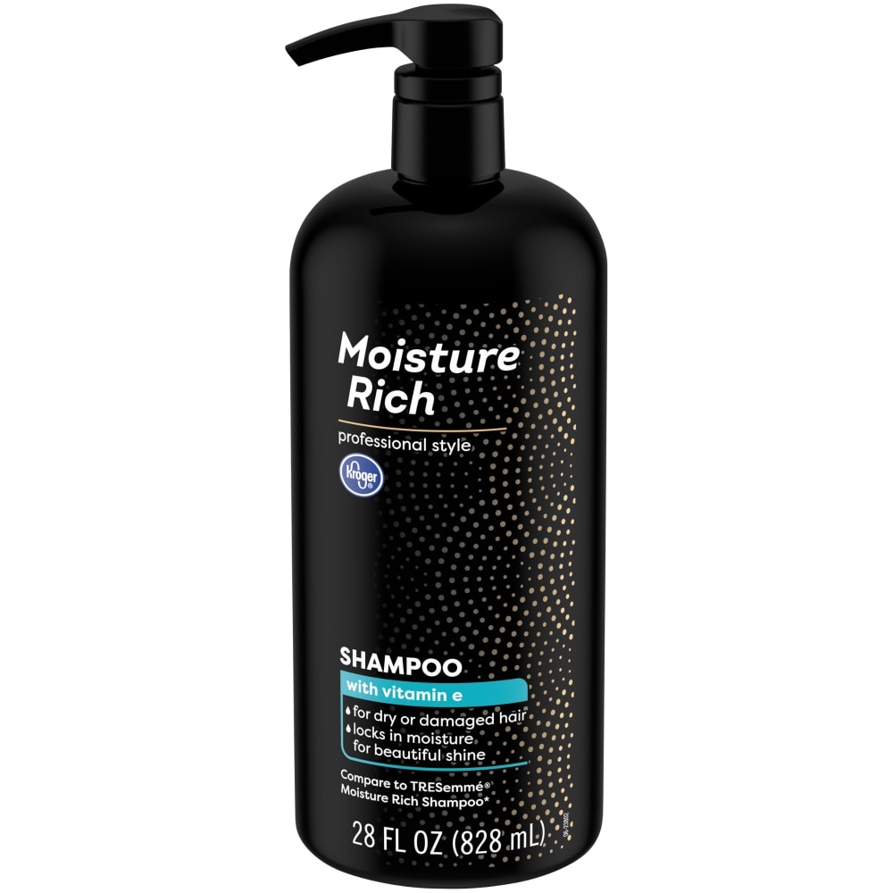 slide 1 of 1, Kroger Moisture Rich Shampoo, 28 fl oz