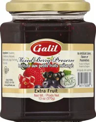 Galil Mixed Berry Preserve 13 oz