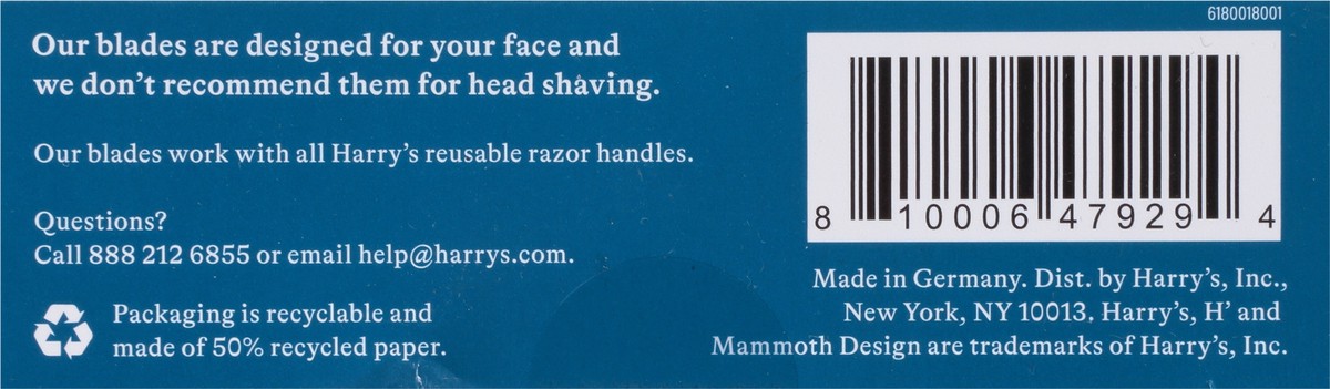 slide 7 of 9, Harry's Ember Razor Kit Value Pack 1 Kit, 1 ct
