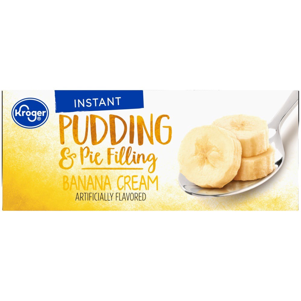 slide 2 of 3, Kroger Banana Cream Pudding & Pie Filling, 3.4 oz