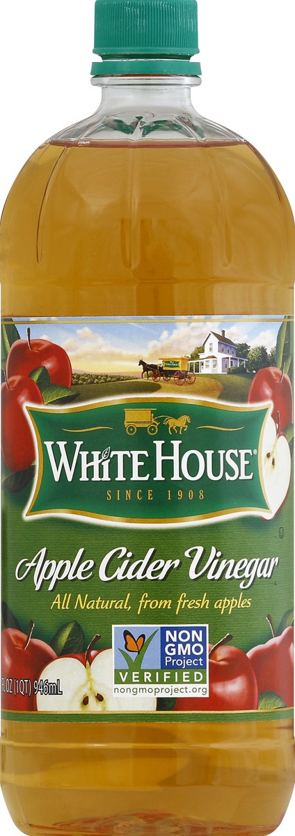 slide 2 of 2, White House Apple Cider Vinegar, 32 fl oz