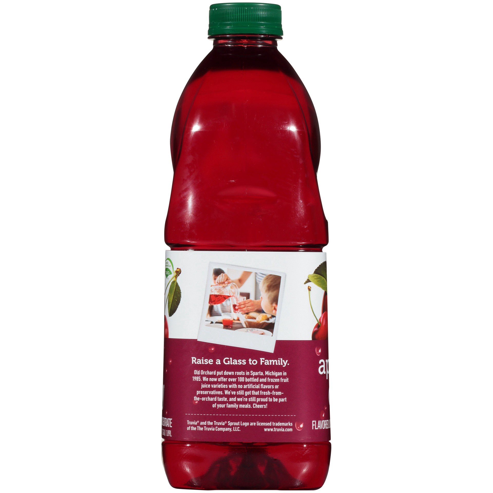slide 6 of 15, Old Orchard Apple Cherry Juice 25%, 64 fl oz
