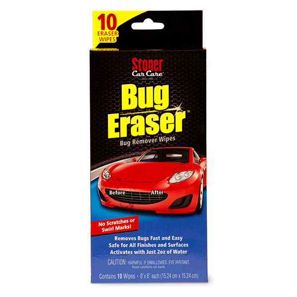 slide 1 of 1, Invisible Glass Bug Eraser Bug Remover Wipes, 1 ct