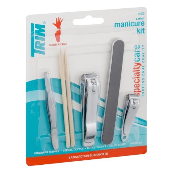 slide 1 of 1, Trim Family Mnicure Kit, 5 ct