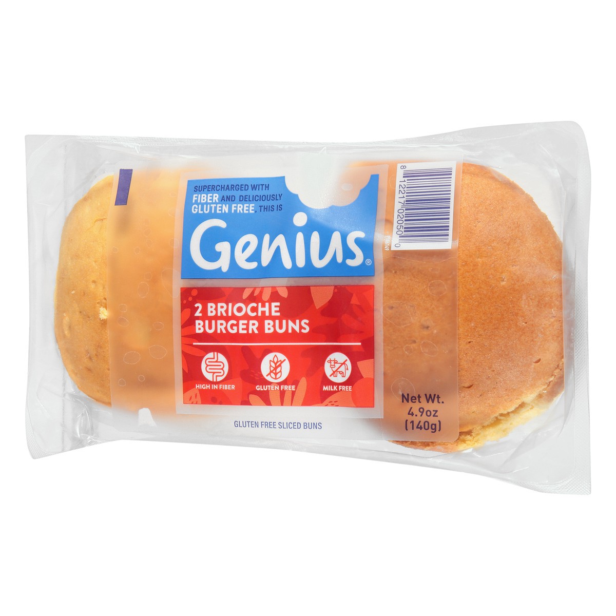 slide 6 of 9, Genius Burger Buns, 2 ct