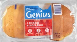 Genius Burger Buns, Brioche