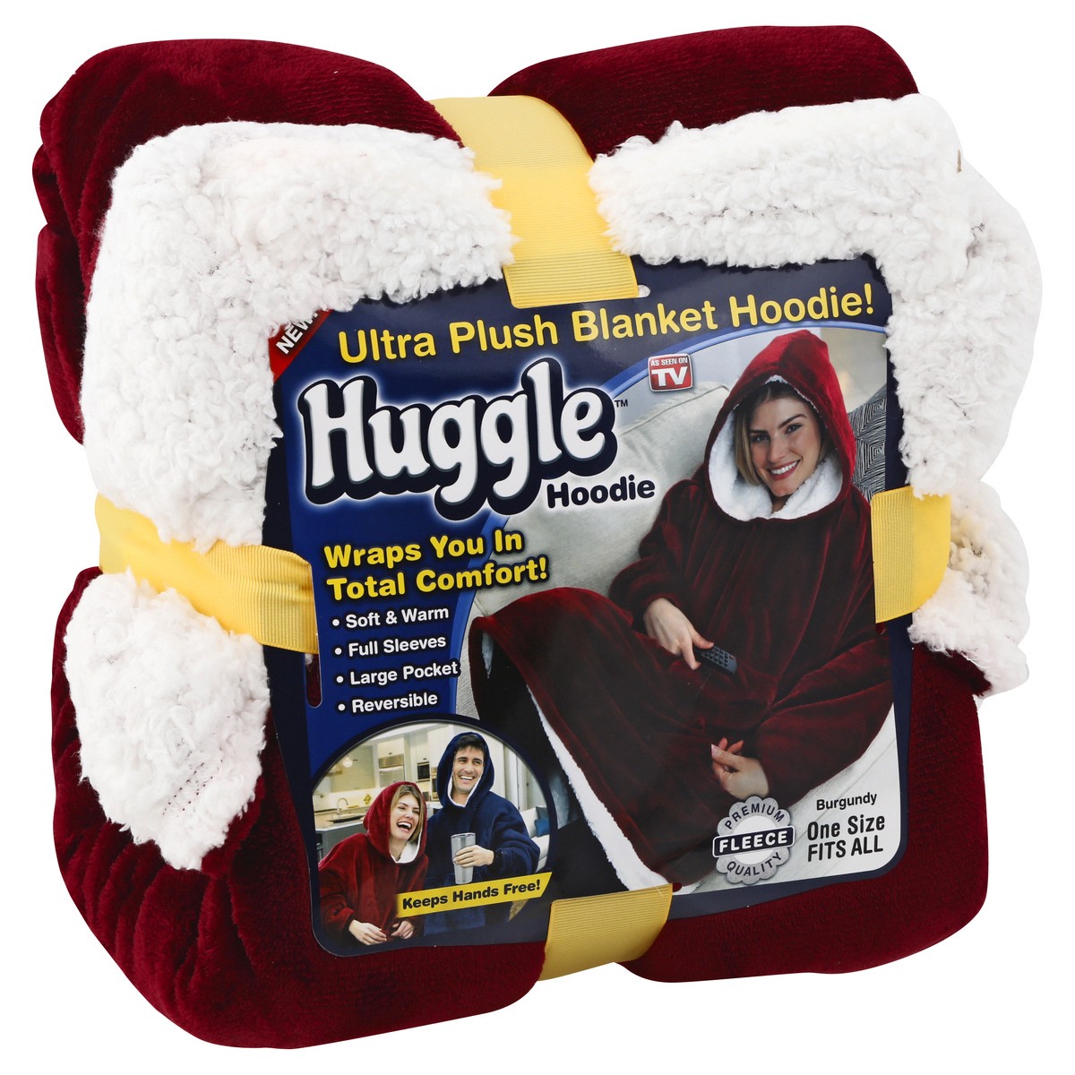 slide 6 of 11, Huggle Blanket Hoodie 1 ea, 1 ct