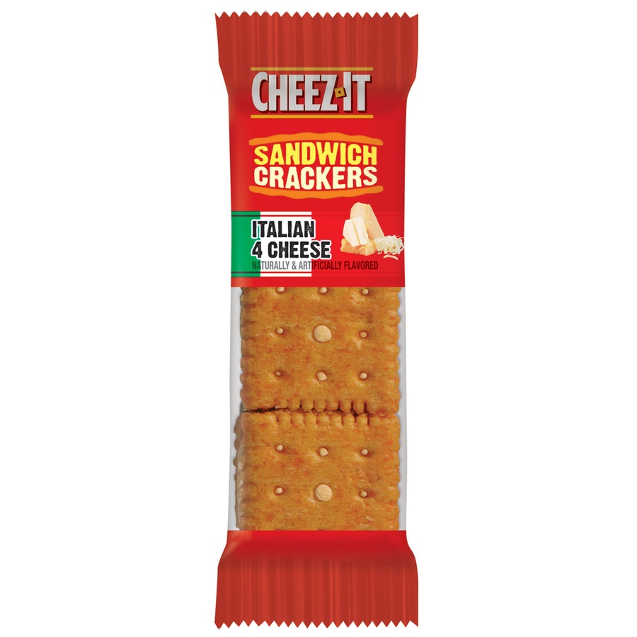 slide 1 of 1, Cheez-It Four Cheese Sandwich SS, 1.48 oz