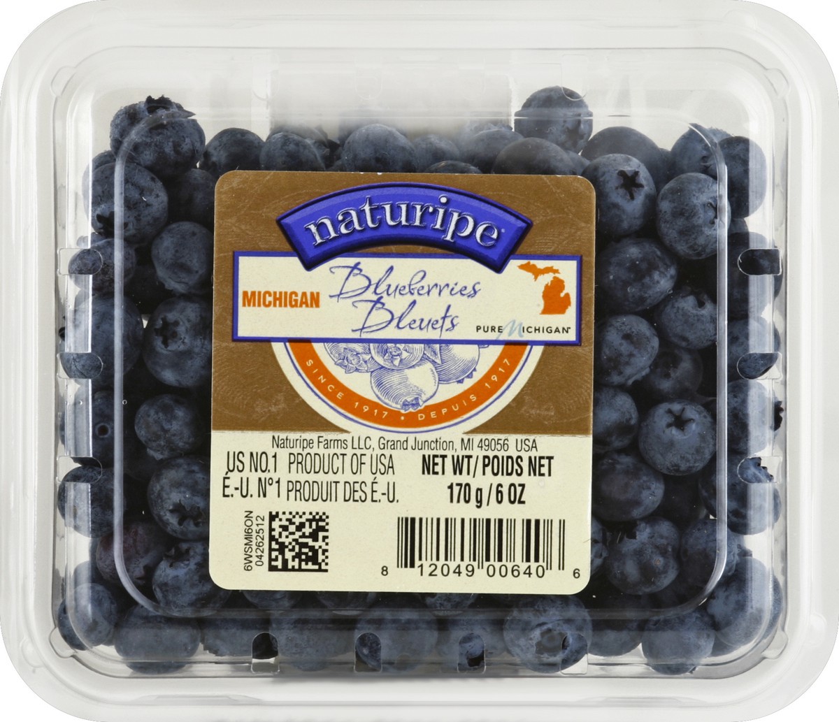 slide 4 of 4, Naturipe Blueberries, 6 oz