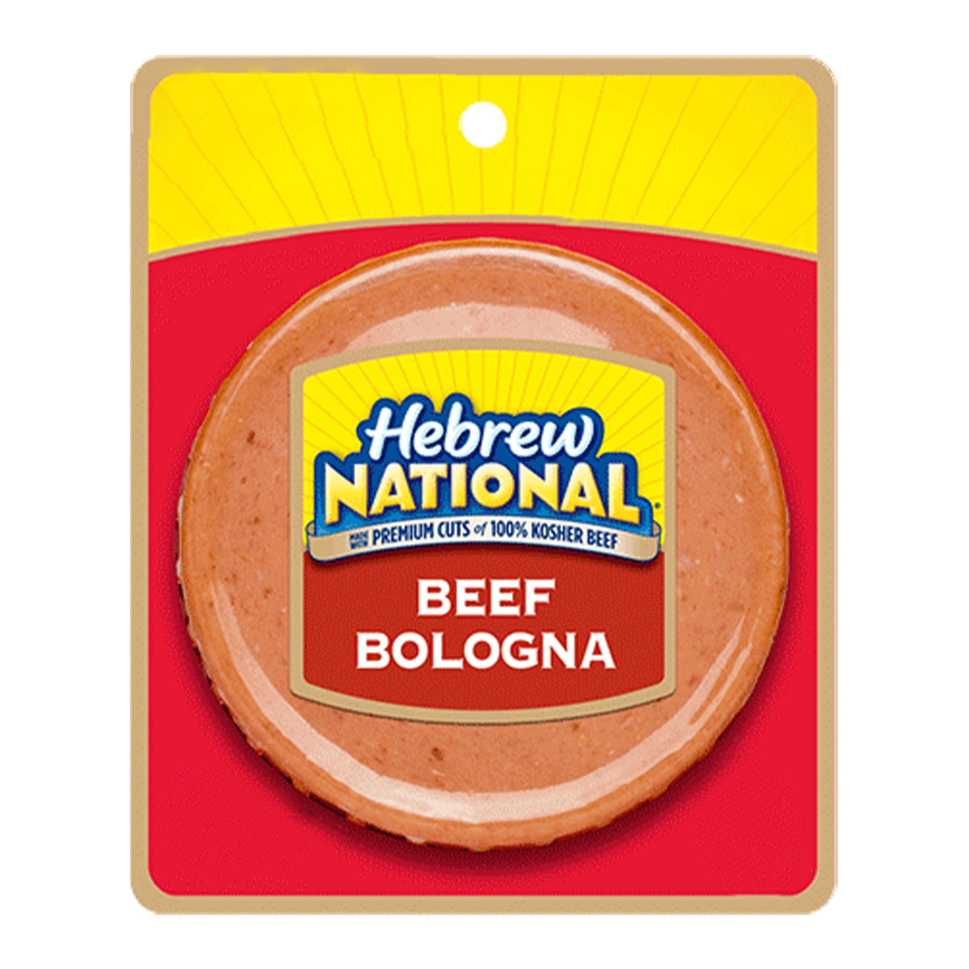 slide 1 of 5, Hebrew National Beef Bologna 8 oz, 8 oz