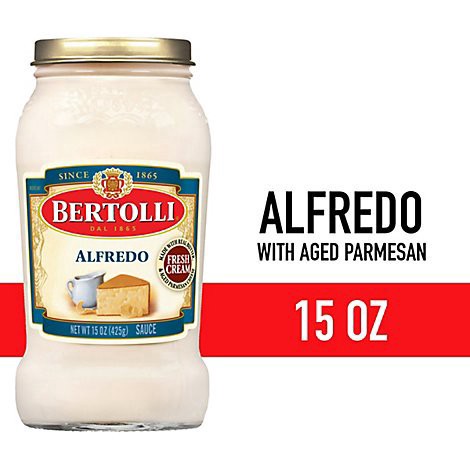 slide 1 of 1, Bertolli Alfredo Sauce With Aged Parmesan Cheese - 15 Oz, 15 oz