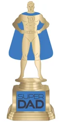 Paper Riot Super Dad Trophy