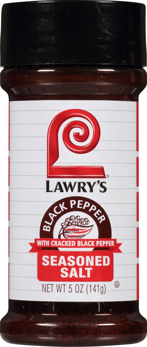 slide 6 of 7, Lawry's Black Pepper Seasoned Salt, 5 oz, 5 oz