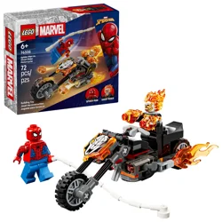Lego Marvel Spider-Man Vs. Ghost Rider Motorcycle 76335