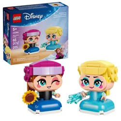 LEGO Disney Frozen Mini Anna & Elsa Toys - 43284