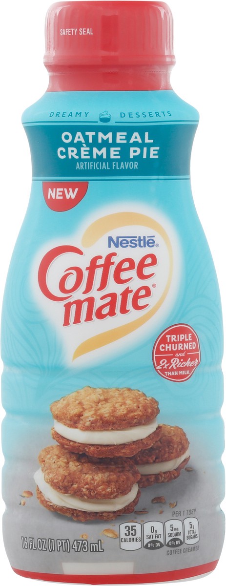 slide 6 of 9, Coffee mate Nestle Coffee mate Oatmeal and Creme Cookie Liquid Coffee Creamer, 16 Fl Oz, 16 oz