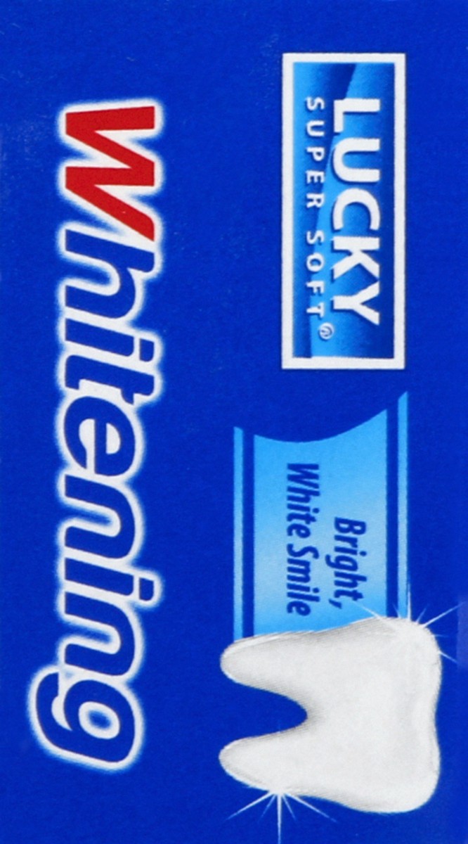 slide 2 of 8, Lucky Super Soft Lucky Toothbrush Whitening Toothpaste, 6.4 oz