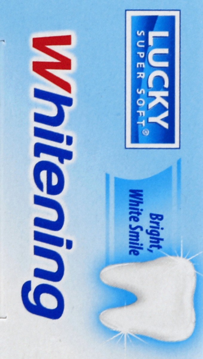 slide 3 of 8, Lucky Super Soft Lucky Toothbrush Whitening Toothpaste, 6.4 oz