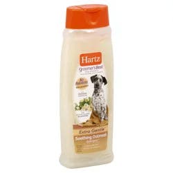 Hartz Groomer's Best Soothing Oatmeal Buttermilk Scent Dog Shampoo 18 fl oz
