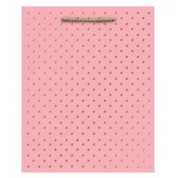 Design Design Medium Gold Swiss Dots Blossom Tote Bag