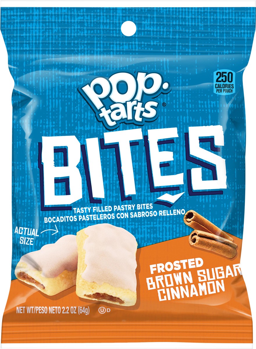 slide 4 of 6, Pop-Tarts Bites Frosted Brown Sugar Cinnamon Pastry Bites 2.2 oz, 2.2 oz
