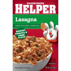Hamburger Helper Lasagna Pasta Pasta & Cheesy Sauce Mix - 6.9 oz