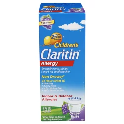 Claritin Children's Claritin Non-Drowsy Allergy Relief Grape Taste Liquid