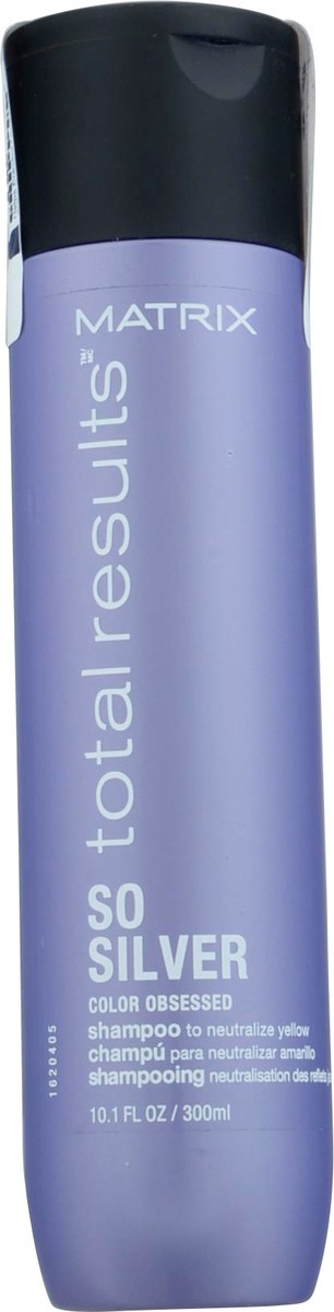 slide 3 of 12, Matrix Total Results So Silver Color Obsessed Shampoo 10.1 fl oz, 10.1 fl oz